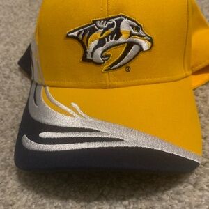 Yellow and Silver Cap with Logo